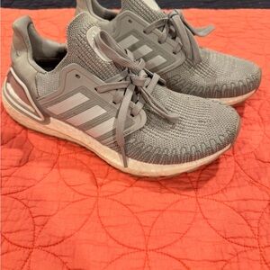 Adidas Gray Athletic Sneakers